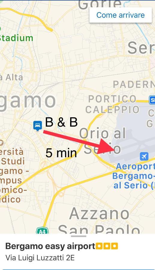 Appartamento Bergamo Easy Airport Sleep&Fly Parking Esterno foto
